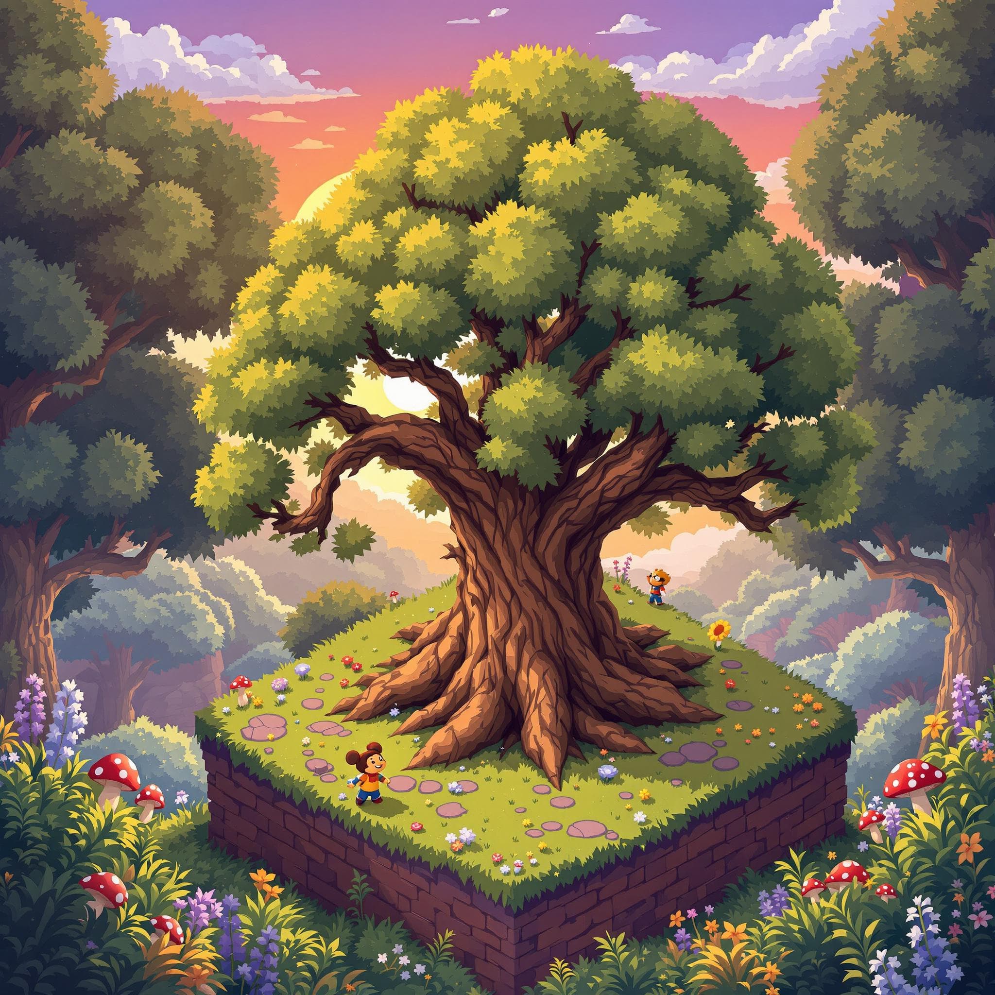 Pixel Art style example